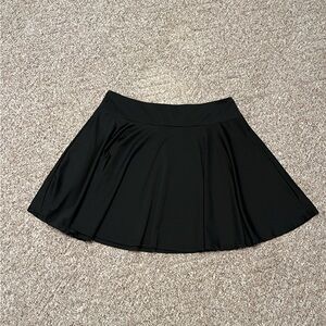 SHEIN Curve 3XL Black Knee Length Skirt